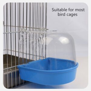 Bird Bath Box Parrot Bathing Cage Accessory