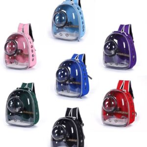 Bird Carrier Backpack Travel Breathable with Creative Space Cabin and free FoodCup