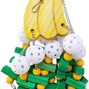 Parrot Toys Parrot gnaws Banana String Toy Bird pet Climbing Toy Parrot Bird Supplies Toys for Birds
