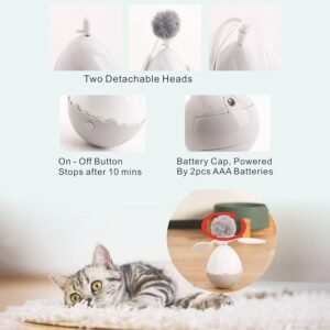 Electronic Cats Toy 360° Automatic Rotation Battery Powered