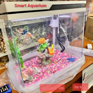 Yee Coral Reef Automatic feeding humidity fish tank 46*42*27 Cm