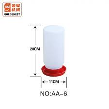 Plastic Manual 11Cm*20Cm Drinker for Broiler/duck/chick/Birds Different Capacity Chicken Drinking System