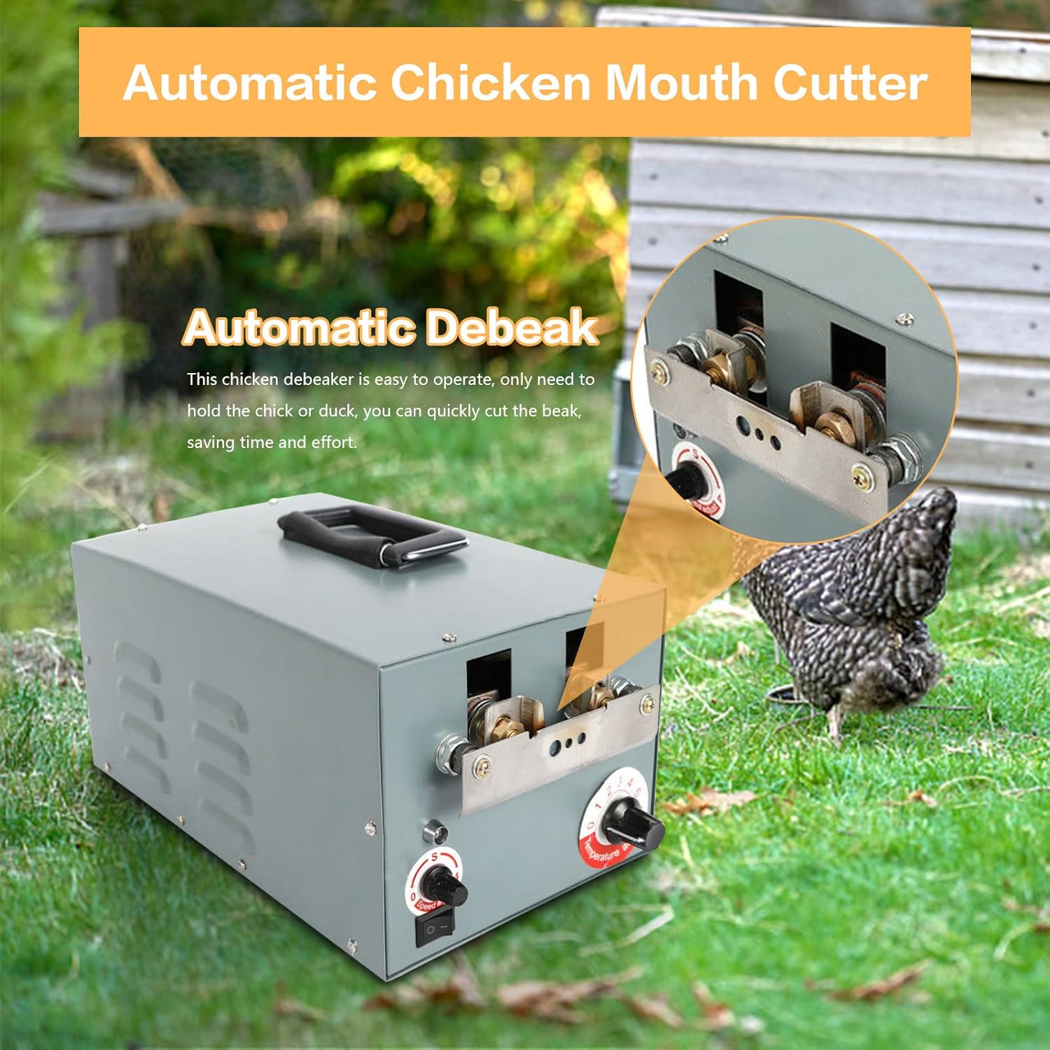 Industrial Chicken Debeaking Machine Upgrade Auto Electric Debeaking ...